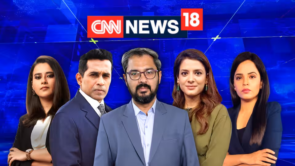 CNN News18 hero image