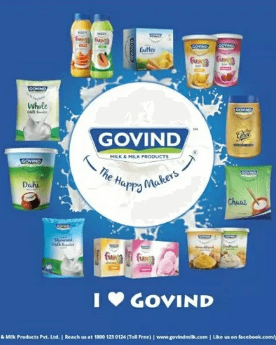 Govind Milk hero image