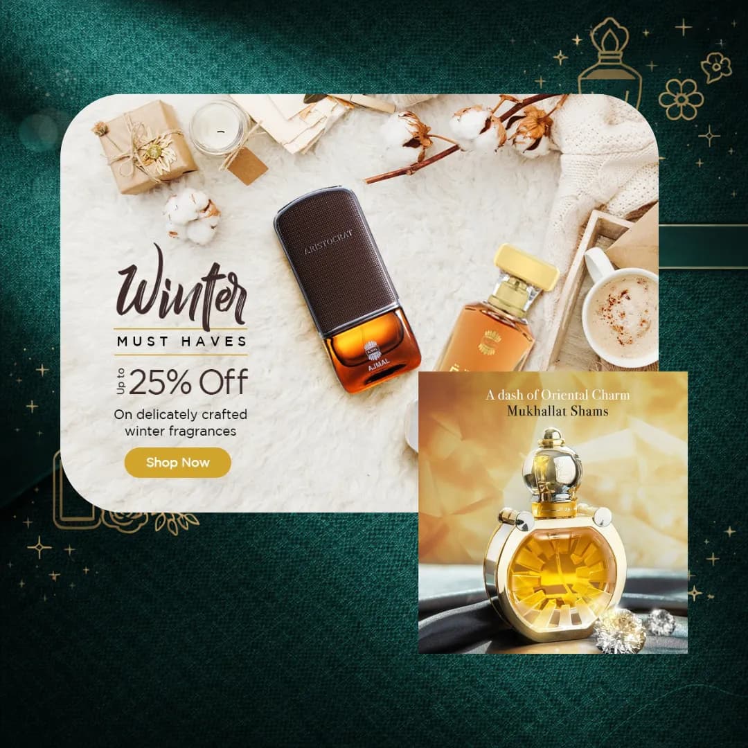 Ajmal Perfumes — work sample 1
