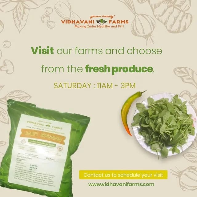 Vidhavani Farms — work sample 2