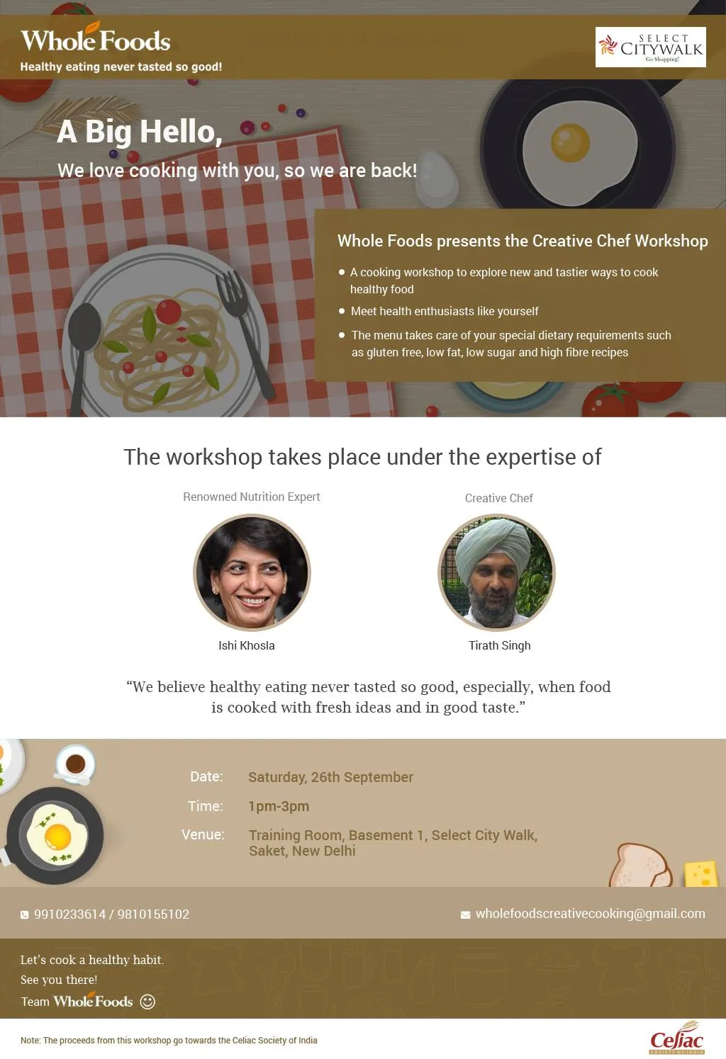 Wholefoods India — work sample 13